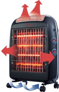 MORRIS MHQ-16222 2-IN-1 RADIANT HEATER & CONVECTOR