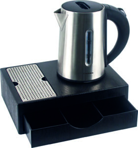 MORRIS H2174KS WATER KETTLE and TRAY SET HOTEL SERIES